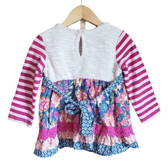 Counting Daisies Toddler Girl's Sweater Knit Top Size 24 Months - Picture 6 of 7
